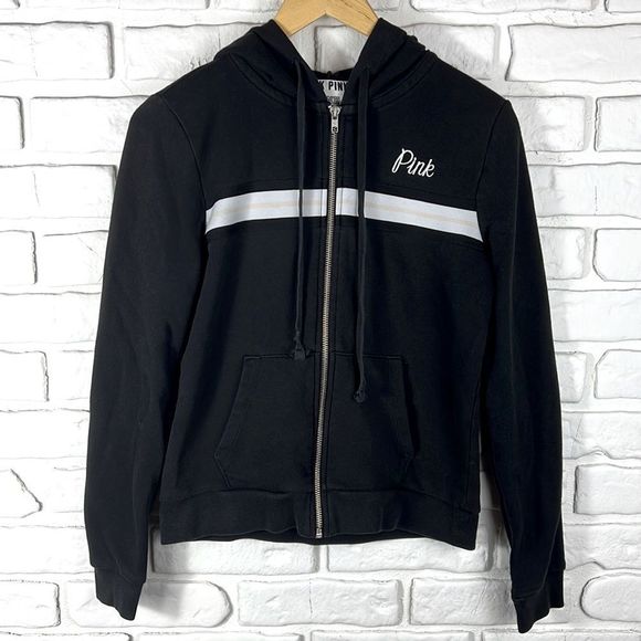 PINK Victoria's Secret Jackets & Blazers - PINK Victoria's Secret full zip hoodie size small